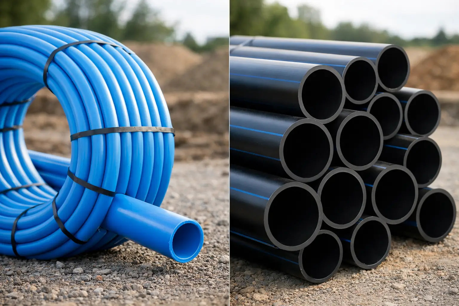 MDPE vs HDPE Pipe: Which Should You Use?