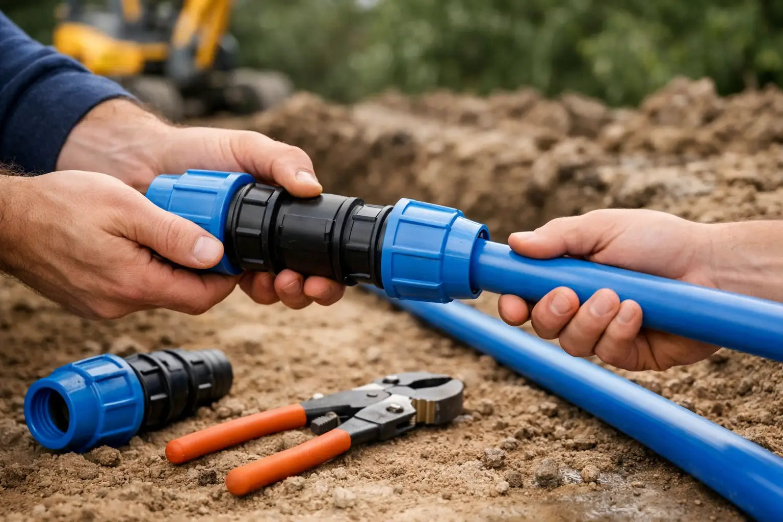 How to Join MDPE Pipe Correctly