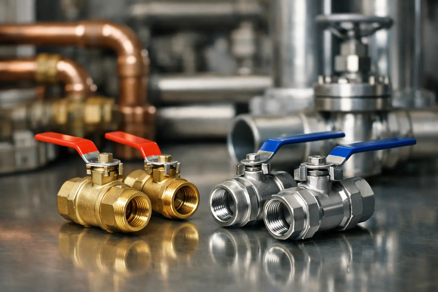 Brass vs Stainless Valves for UK Pipework