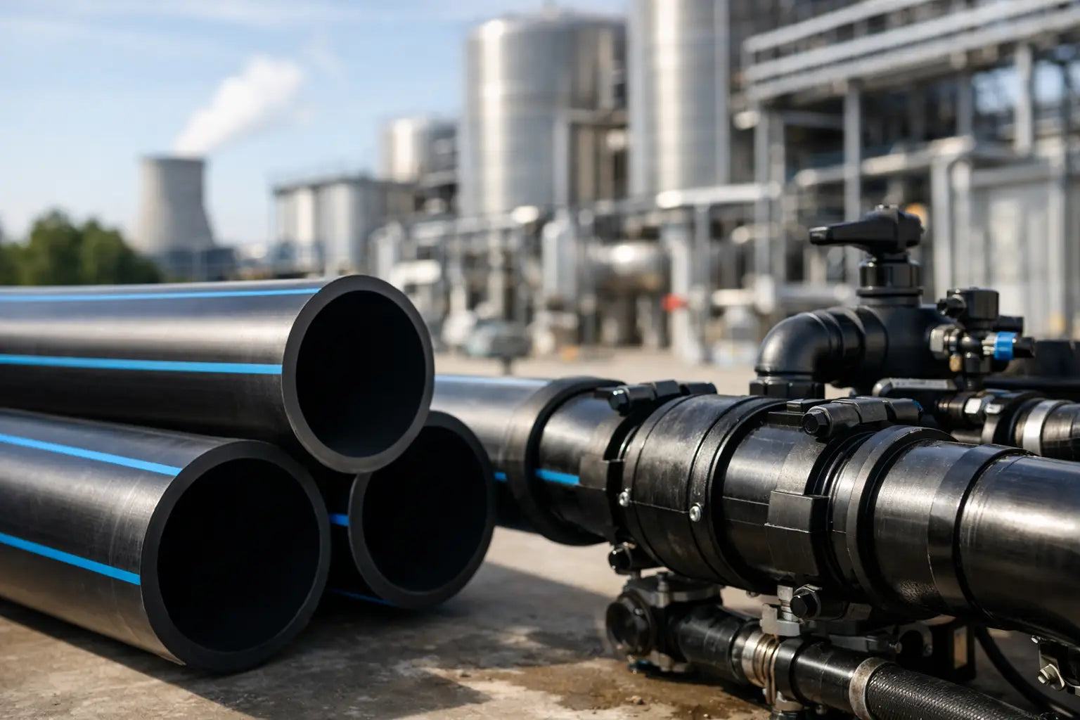 PE Pipe Systems for Industrial Use