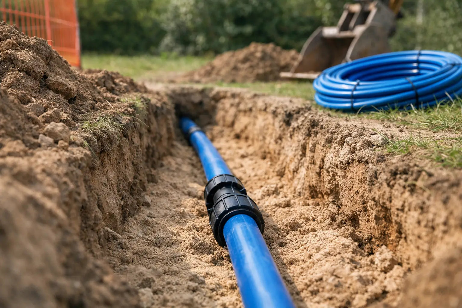 Can MDPE Pipe Be Buried? UK Installation Rules