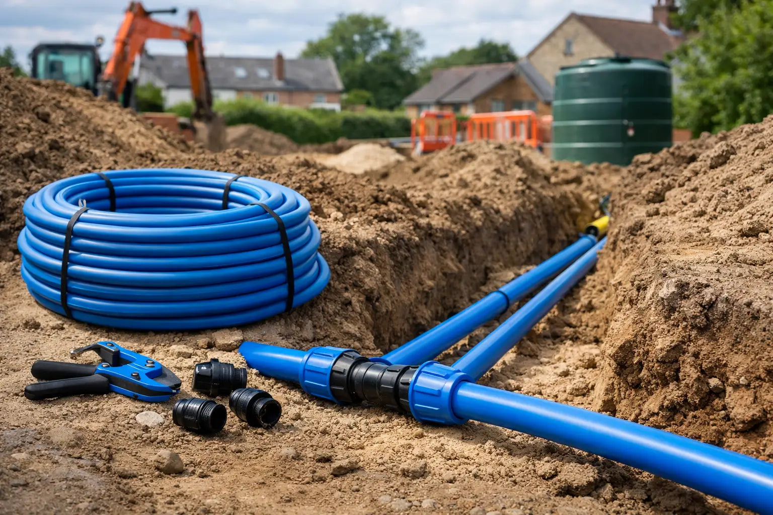 MDPE Pipe Installation Guide for UK Projects