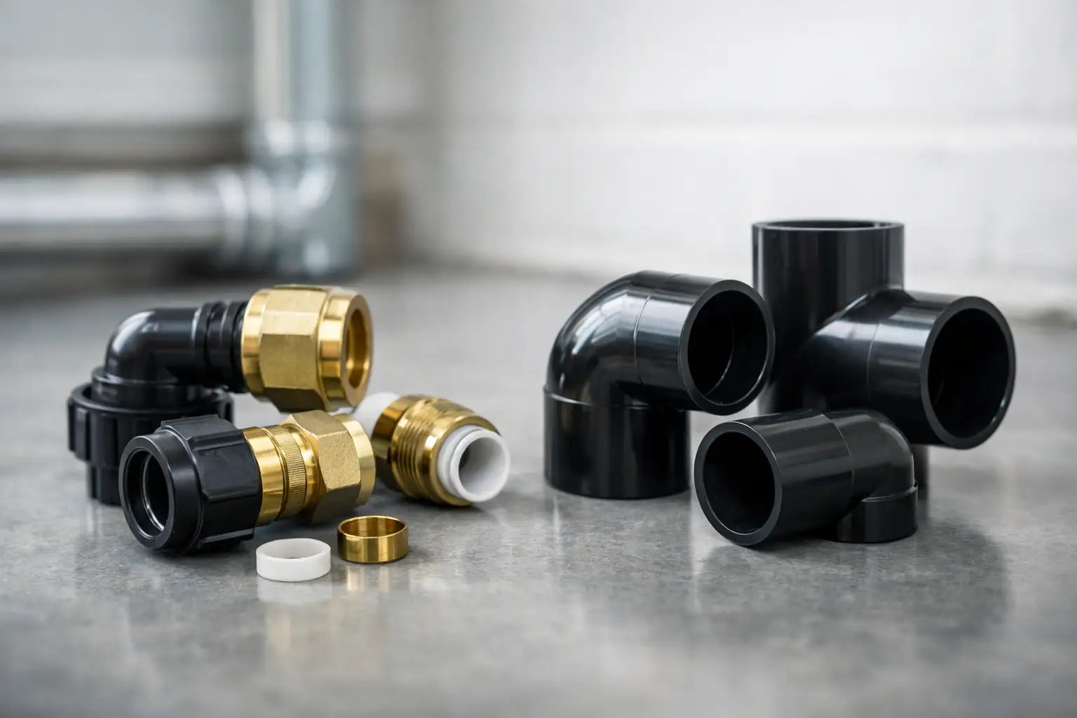 Compression vs Solvent Weld Fittings