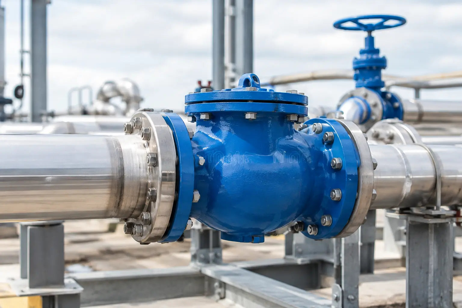 What Valve Stops Backflow in Industrial Pipework?