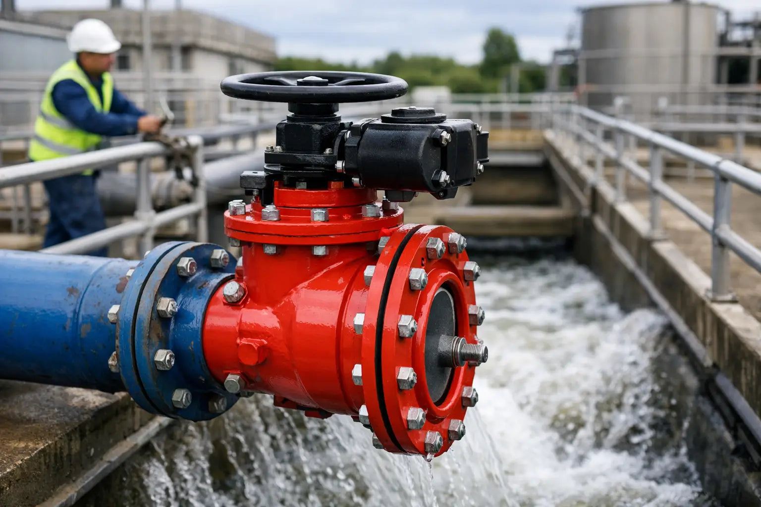 Wastewater Valve Retrofit for Reliable Isolation