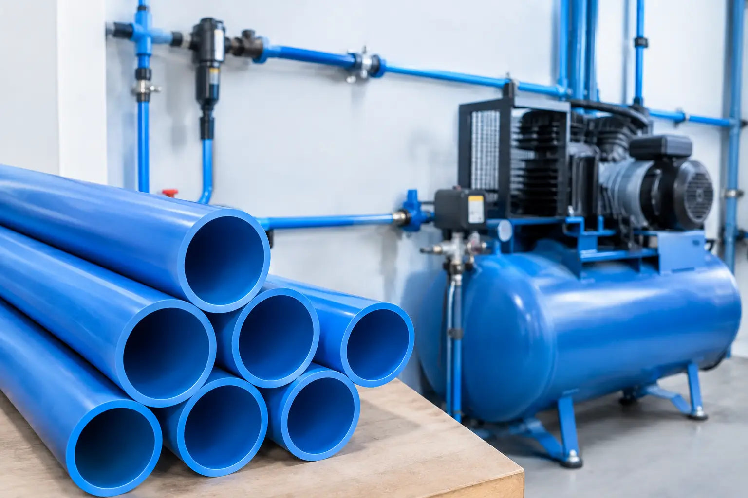 Is PVC Suitable for Compressed Air Systems?