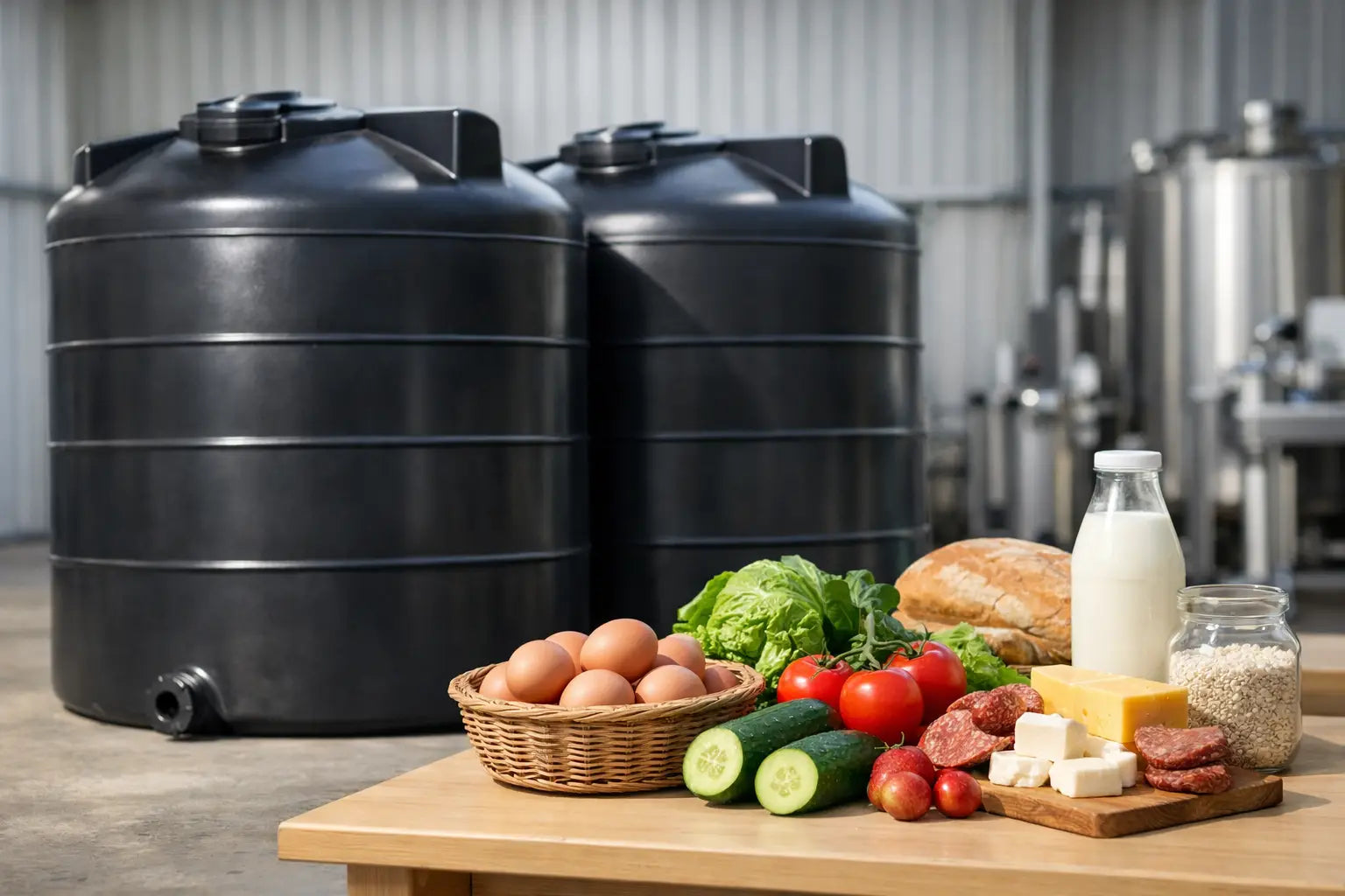 Are Polyethylene Tanks Food Safe for Storage?