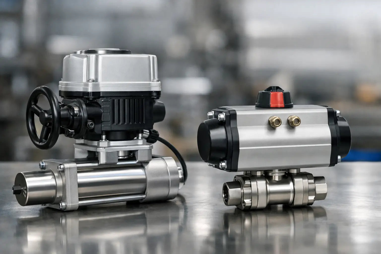 Electric vs Pneumatic Actuators Compared