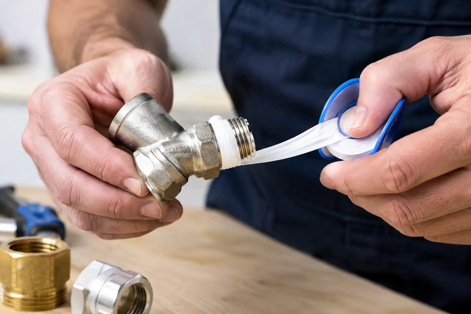 How to Seal Threaded Fittings for Service