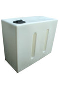 1000 Litre Natural Water Tank V1 side view featuring a durable white design.