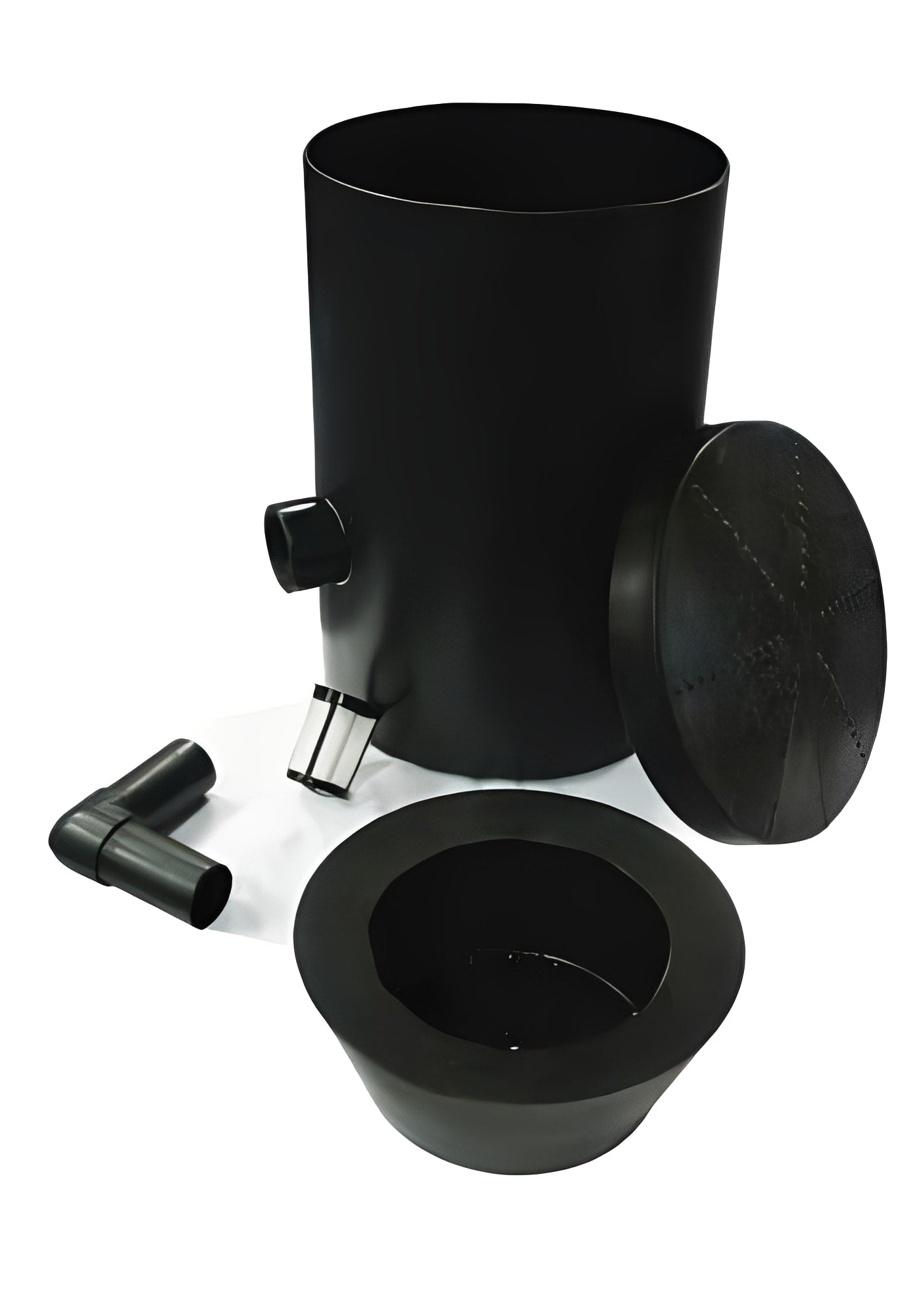10000 litre EasyHYDRO Rainwater Harvesting System - Garden components including tank and connectors.