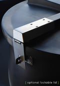 10000 Litre Green Water Tank - Non Potable with optional lockable lid for secure water storage.