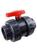 10000 Litre Round Water Tank - Potable valve with red handle, made from durable PVC.