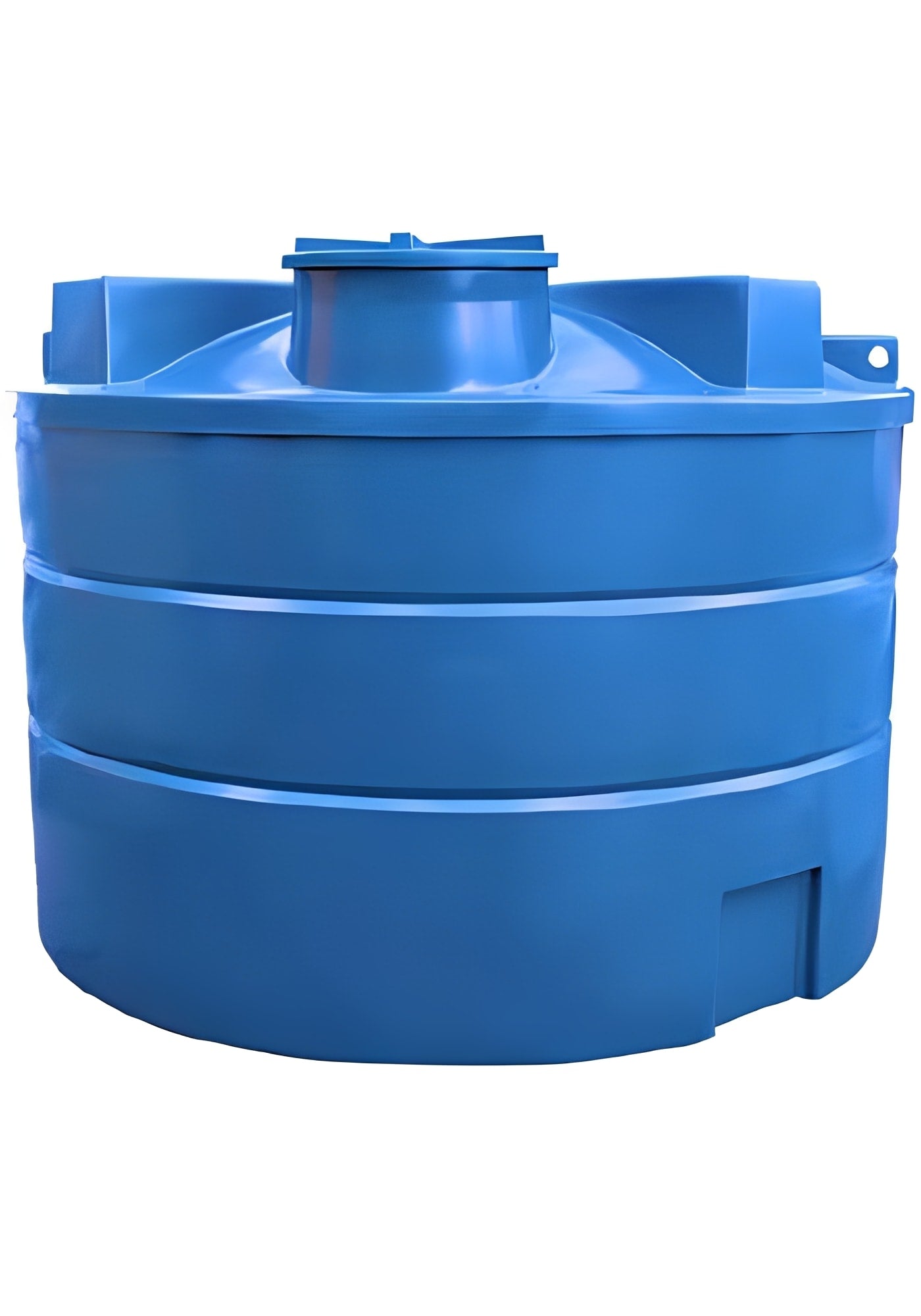10000 Litre Water Tank Blue - Potable, high-capacity polyethylene storage for safe drinking water.