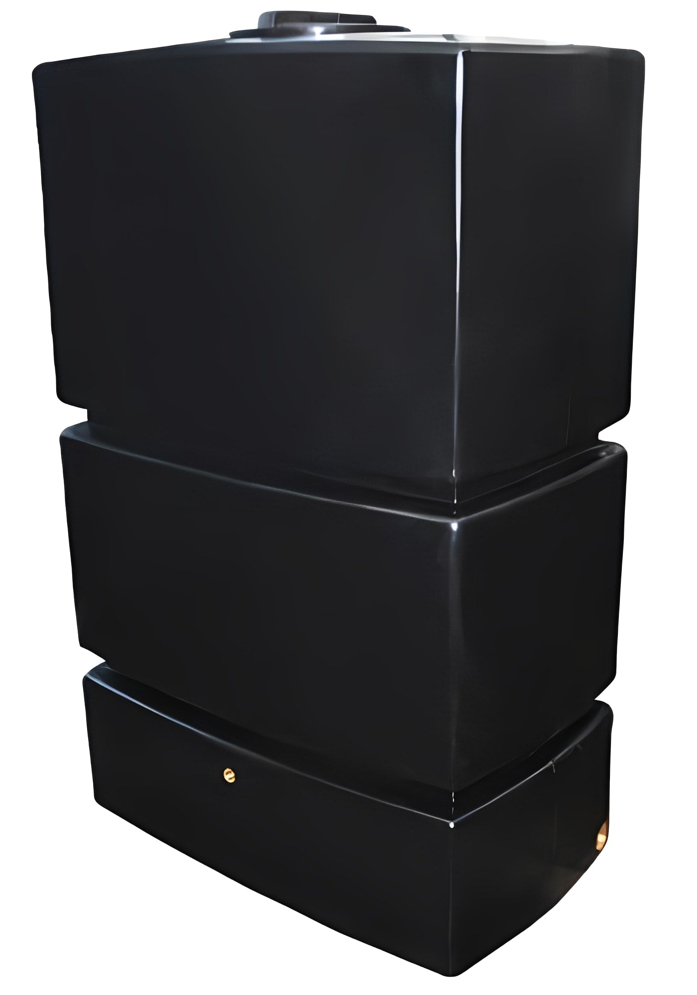 1275 Litre Water Tank Black Virgin Polymer with modern minimalist design and robust structure.
