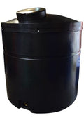 1300 Litre Insulated Water Tank with a vented lid and brass threaded outlet for efficient water storage.