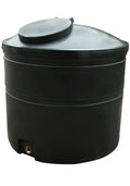 1450 Litre Brine Tank with durable lid and outlet for effective brine storage solution.
