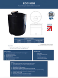 1500 Litre Bunded Water Tank specifications and features overview in product sheet format.
