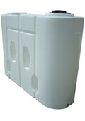 1900 Litre Slimline Water Tank Natural side view, perfect for efficient water storage.