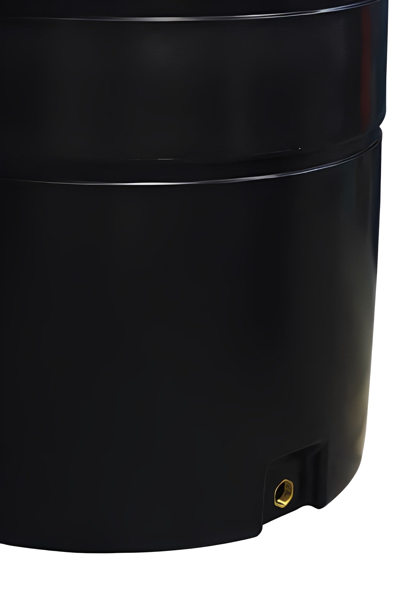 2000 Litre Potable Water Tank with WRAS Approval, black polyethylene water storage tank for safe drinking water.