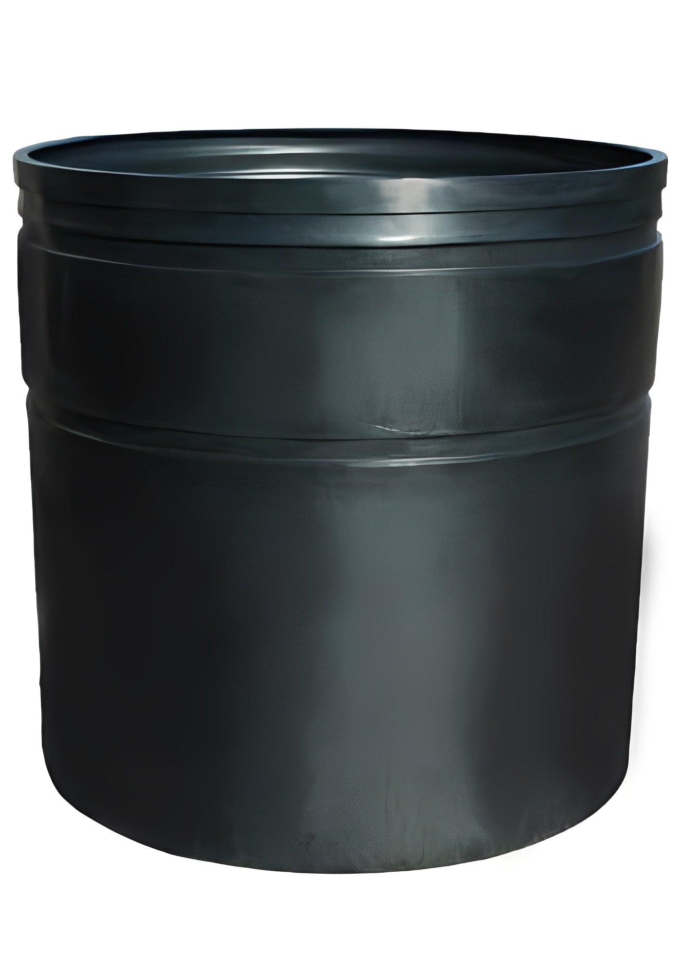 Open Top Water Tank 2000 Litres Black - Durable and robust storage solution for water.