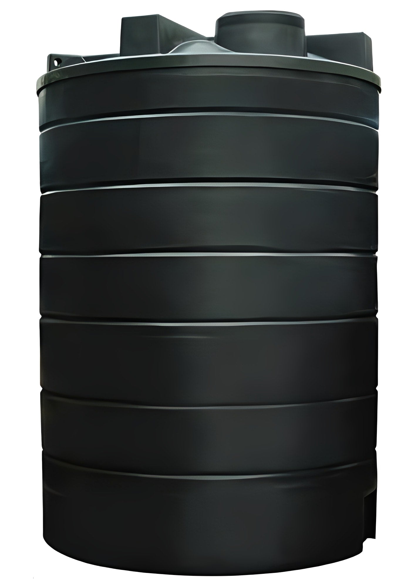 20000 Litre Commercial Rainwater Harvesting System black storage tank for large-scale water conservation.
