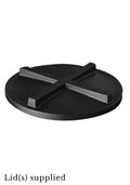 3400 Litre Potable Round Water Tank lid supplied for efficient water storage and management.