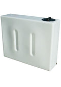 400 Litre Natural Water Tank V1, durable white plastic water storage tank for home or agricultural use.