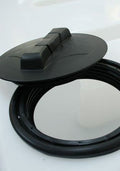 400 Litre Natural Water Tank V2 vented lid, durable design for easy access and reliability.