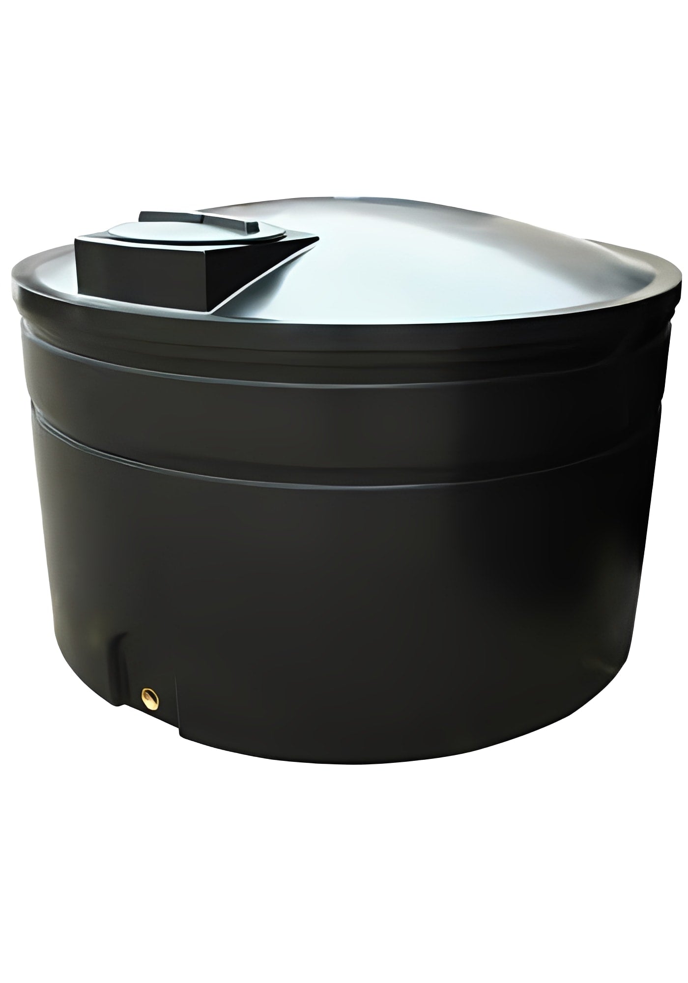 4000 Litre Potable Water Tank with Brass Outlet for safe rainwater and drinking water storage.