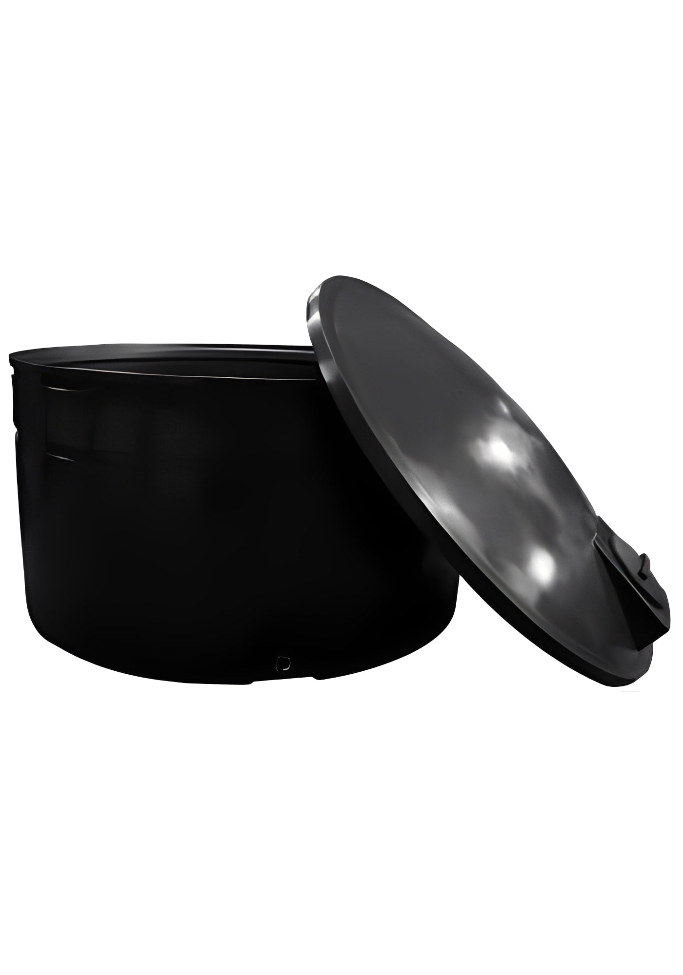 4000 Litre Water Tank Total Access Black with removable top for easy access and maintenance.