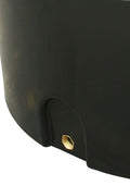Close-up of the outlet on the 4300 Litre Brine Tank showcasing its robust design and features.
