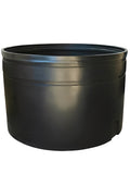 6000 Litre Open Top Water Tank, durable black storage solution for agriculture and water management.