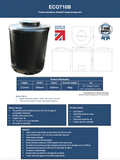 700 Litre Bunded Water Tank with detailed specifications and features for secure water storage.