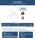7000 Litre WRAS Approved Water Tank specifications and features including dimensions and certification details.