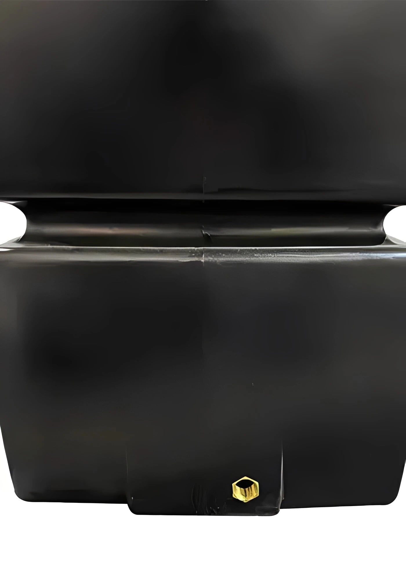 825 Litre Water Tank - Non-Potable side view showing durable black polymer design and high-quality finish
