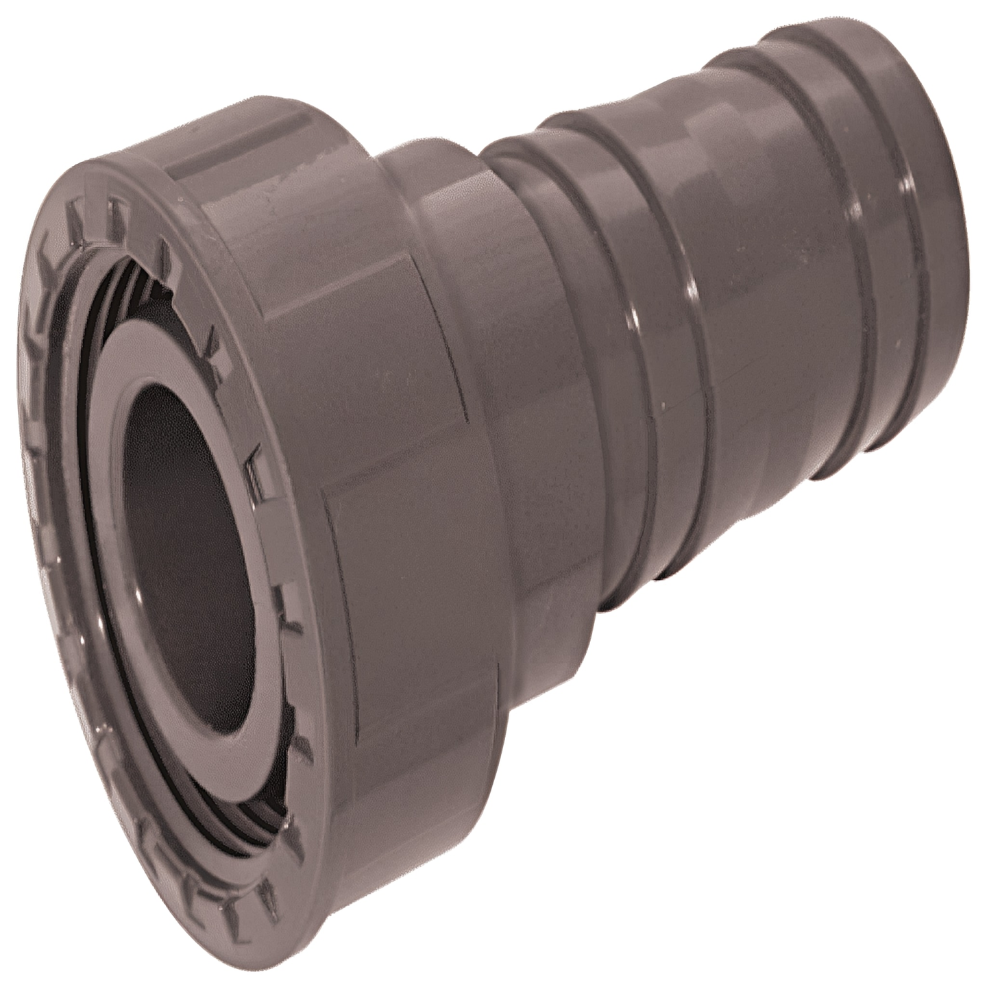 ABS Hose Adaptor Female BSP x MM Hose Tail - WRAS Approved for secure connection in pipework systems.