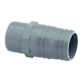 ABS Hose Adaptor Plain - Male Spigot to Hose Tail for securing flexible hoses and standard ABS fittings.