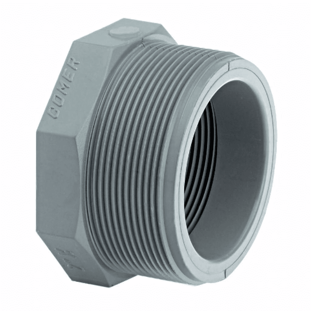 ABS Reducing Bush - Short Pattern Threaded Imperial for secure plumbing connections.