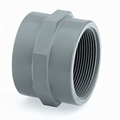 ABS Threaded Socket - Imperial Inch Pipe Fitting for connecting threaded pipe fittings in various applications.