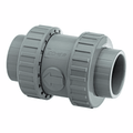 ABS Spring Check Non-Return Valve - Double Union EPDM Seals with durable design for secure piping systems