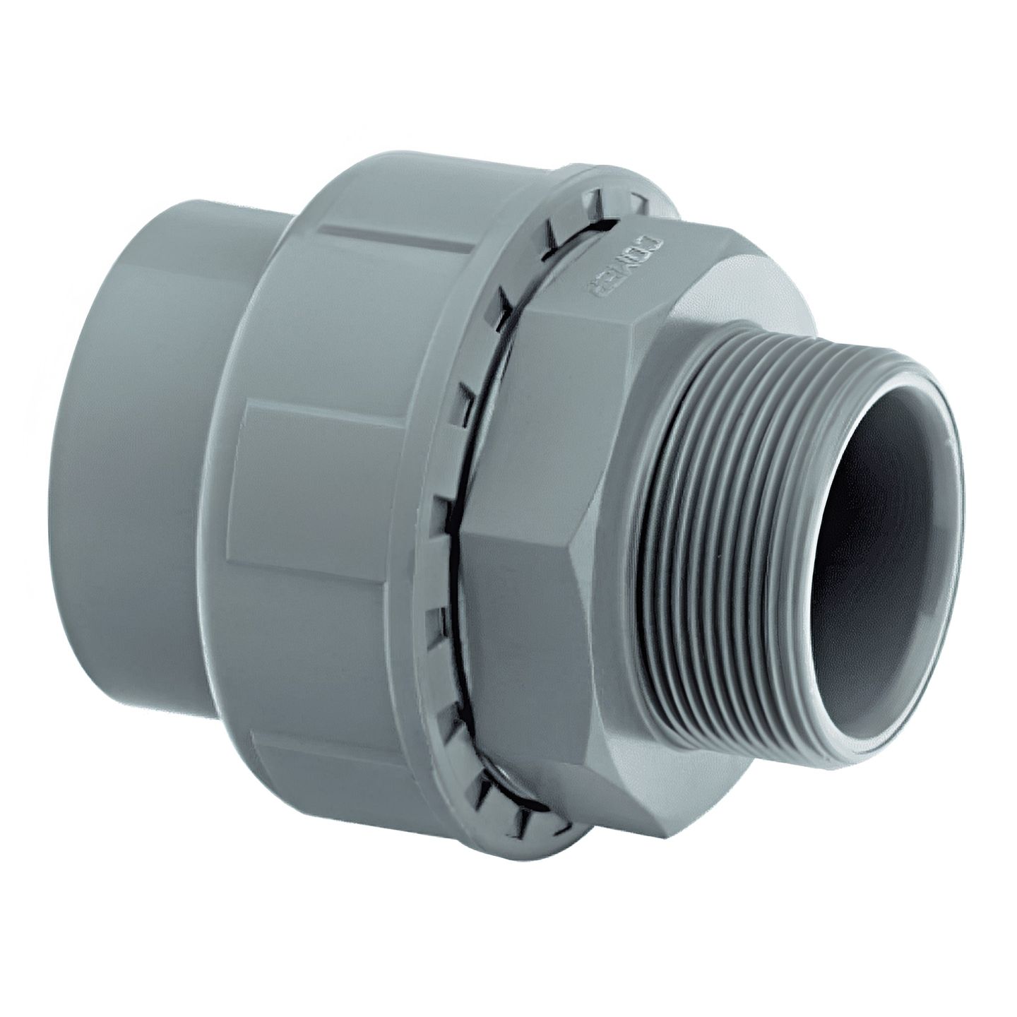 ABS Union Male Thread One End - Inch Imperial - high-quality ABS fitting for secure piping connections