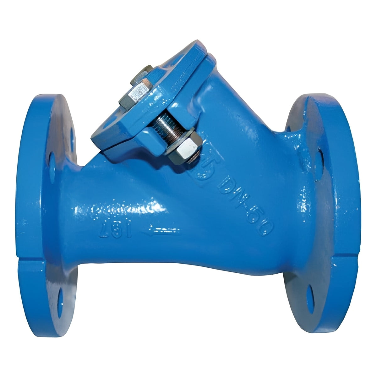 Ball Check Valve Flanged PN10 - Ductile Iron Full Bore for efficient flow in water pipelines