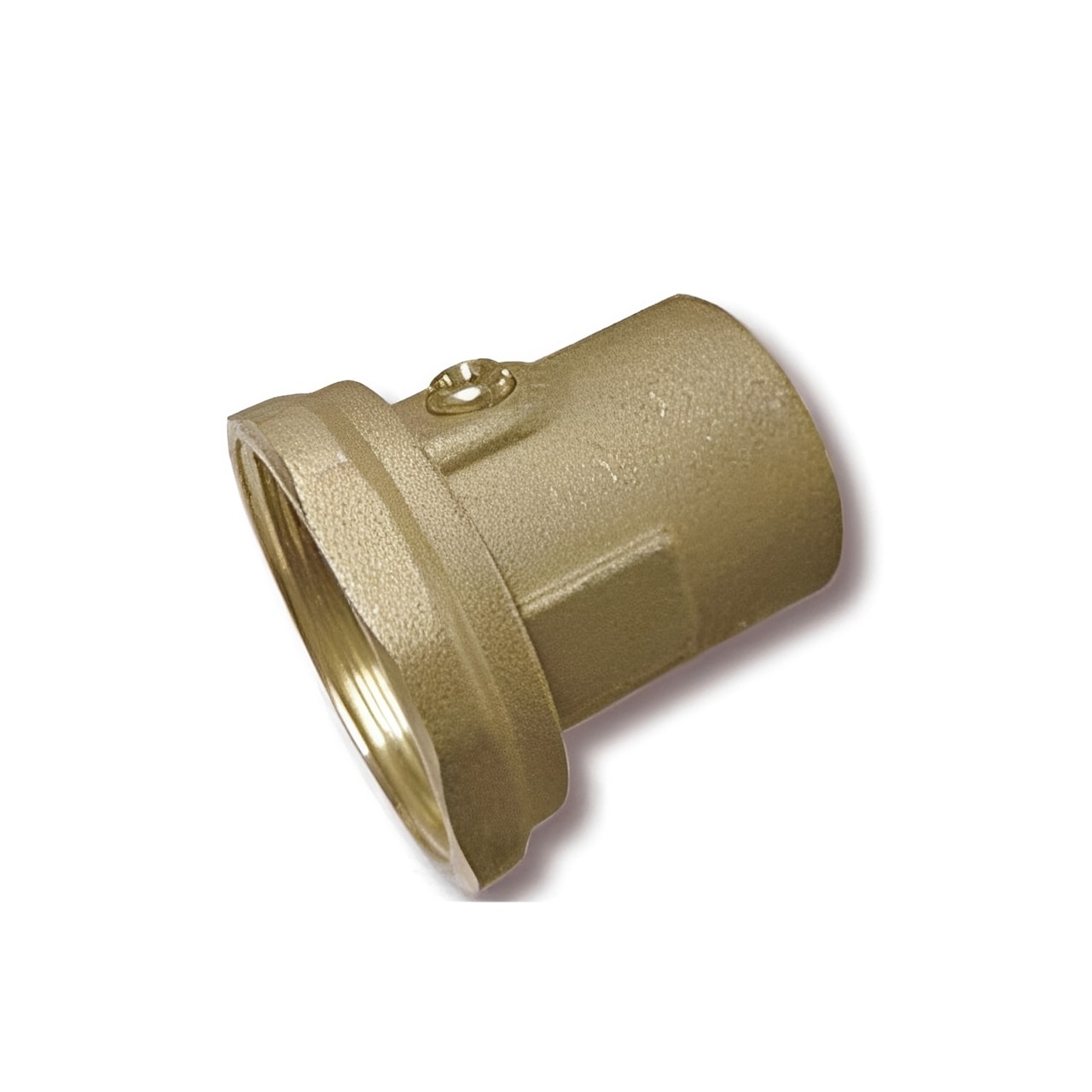 Brass Ball Type Pump Check Valve - Screwed BSPP PN6, designed for efficient backflow prevention in pumping systems.
