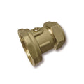 Brass Ball Check Valve - Pump Backflow Preventer BSPP Nut for effective reverse flow protection.