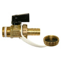Brass Boiler Drain Valve - BSPP Screwed Connection for efficient boiler drainage and maintenance.