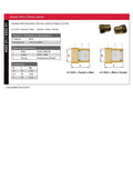 Brass Mini Check Valve Female x Male BSP PN16 specifications and details illustration.