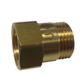 Brass Mini Check Valve Female x Male BSP PN16 for plumbing and HVAC systems, compact design prevents backflow.