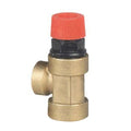 Brass Safety Valve for Heating Systems - BSPP PN10 ensuring operational safety and longevity in heating systems.