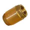 Brass Spring Check Valve with Metal Disc - PN35 PN25 PN12, showcasing high durability for industrial applications.